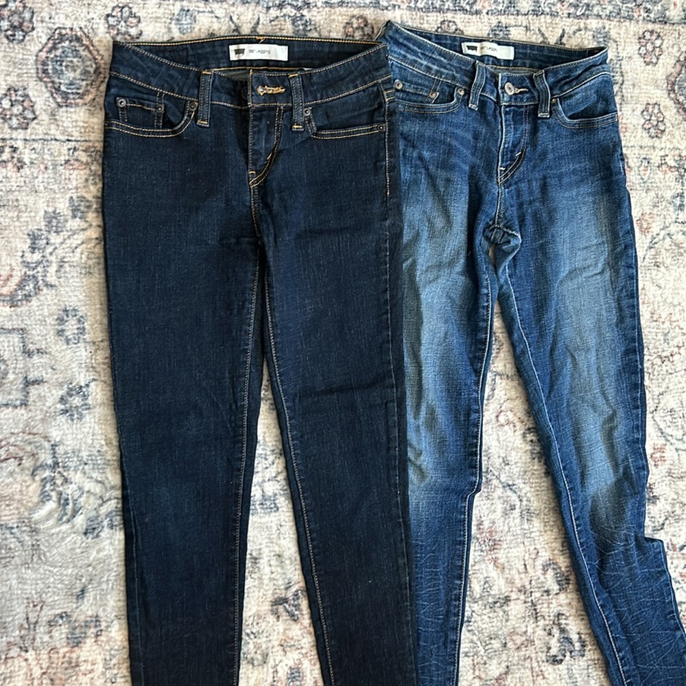 Set of Two- Levi's Skinny Jeans